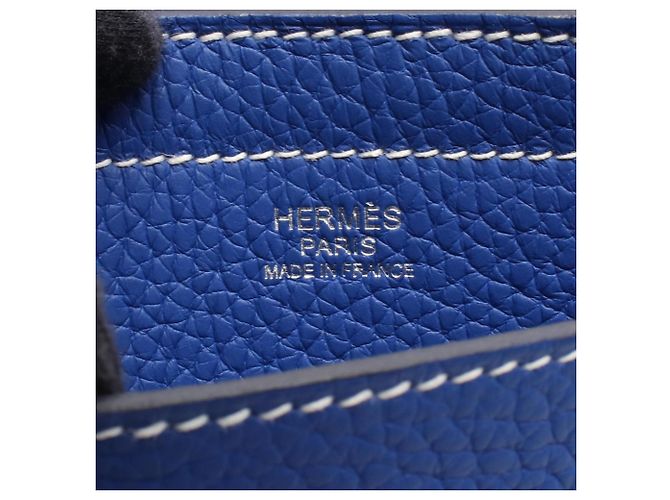 Borsa Tote Cabas Serie 31 Hermès Blu - vista 4