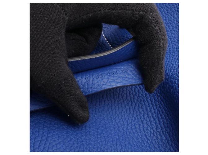 Borsa Tote Cabas Serie 31 Hermès Blu - vista 5