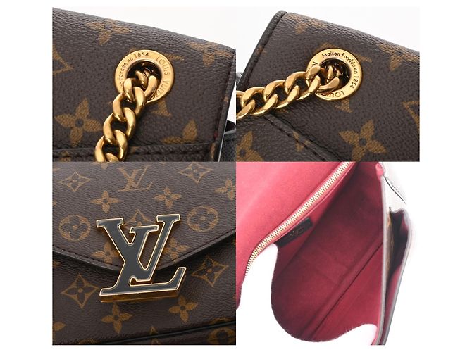 Borsa a Spalla Louis Vuitton Monogram Passy Marrone - vista 10