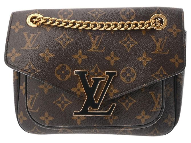 Borsa a Spalla Louis Vuitton Monogram Passy Marrone - vista 2
