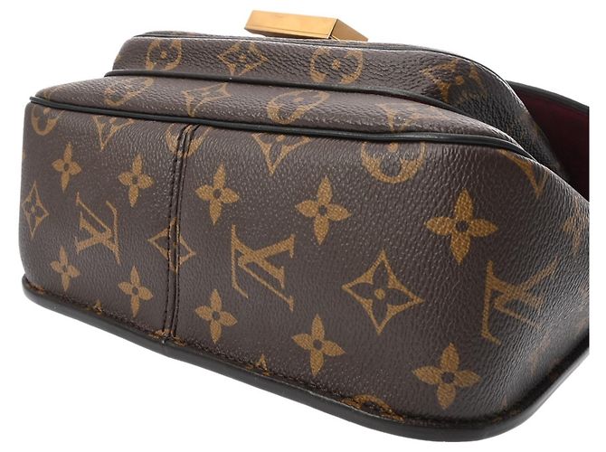 Borsa a Spalla Louis Vuitton Monogram Passy Marrone - vista 6