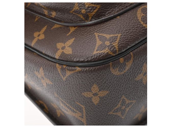 Borsa a Spalla Louis Vuitton Monogram Passy Marrone - vista 7