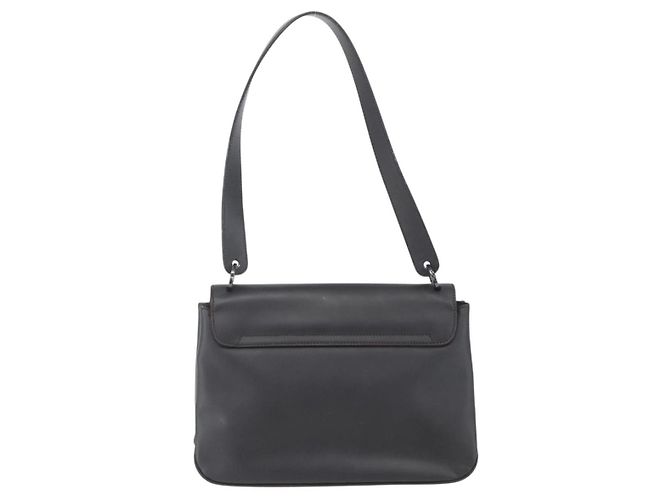 Salvatore Ferragamo Vala Leather Nero - vista 2