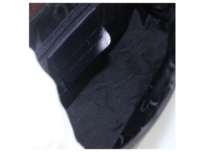 Salvatore Ferragamo Vala Leather Nero - vista 5