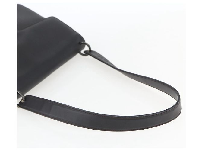Salvatore Ferragamo Vala Leather Nero - vista 7