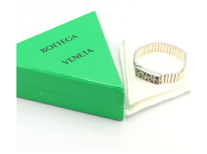 Bracciale in argento sterling Bottega Veneta - vista 9