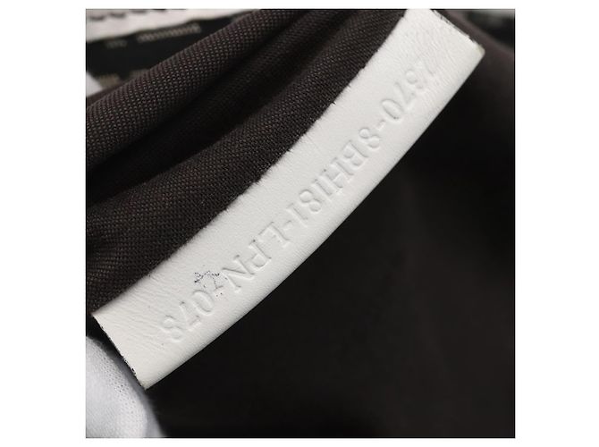 Fendi Zucca Tragetasche aus Canvas Schwarz - Ansicht 6