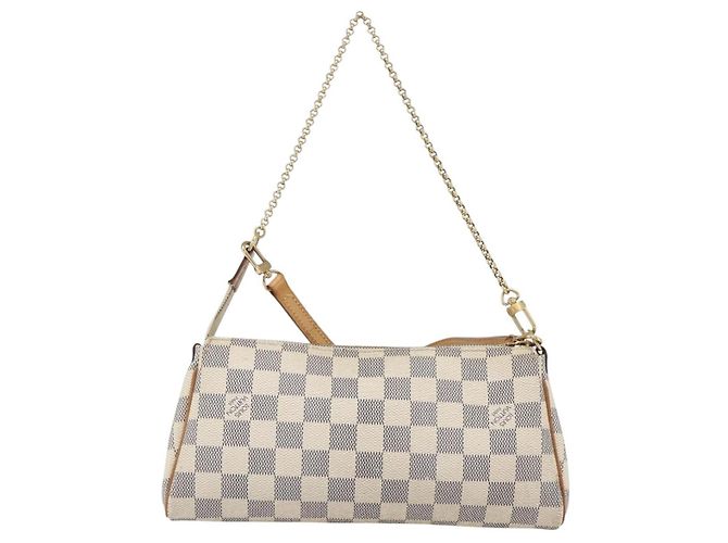 Borsa a mano Eva Damier Louis Vuitton Beige - vista 2