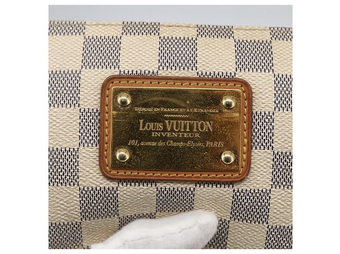 Borsa a mano Eva Damier Louis Vuitton Beige - vista 6