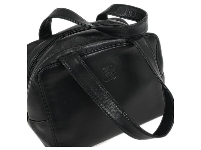 Loewe Anagram Leather Nero - vista 5