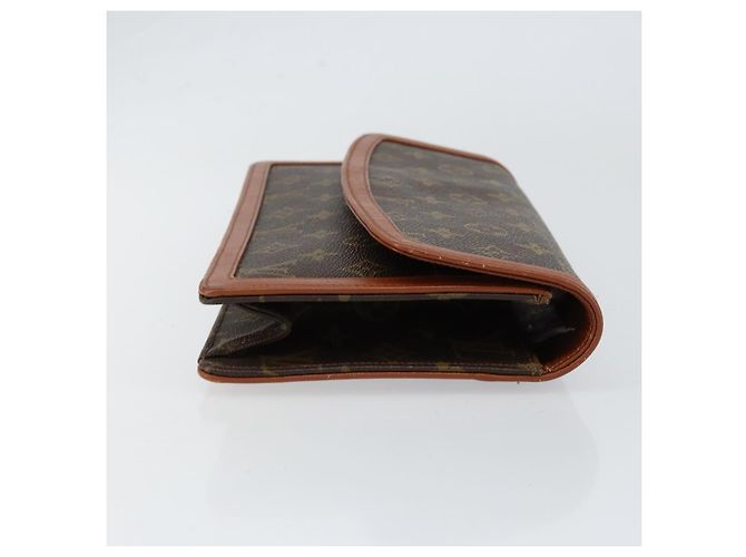 Louis Vuitton Donna Pochette Monogram Canvas GM Marrone - vista 3