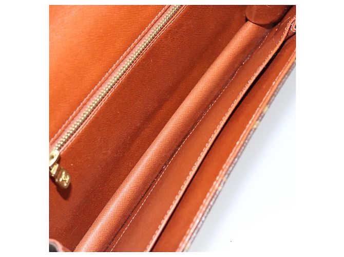 Louis Vuitton Donna Pochette Monogram Canvas GM Marrone - vista 5