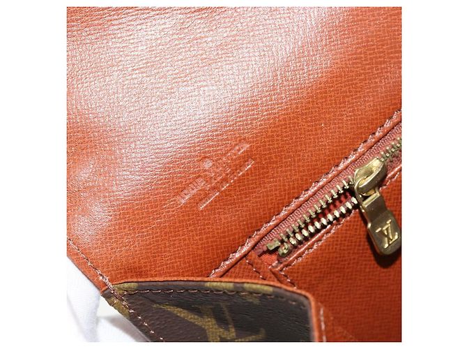 Louis Vuitton Donna Pochette Monogram Canvas GM Marrone - vista 6