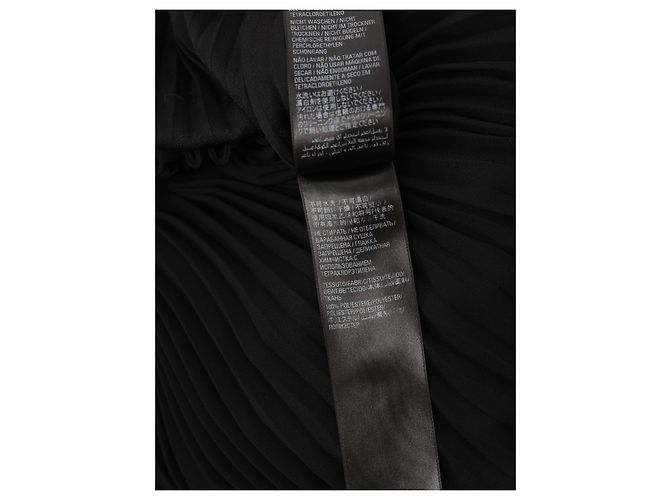 Falda midi plisada negra Balenciaga Negro - vista 4