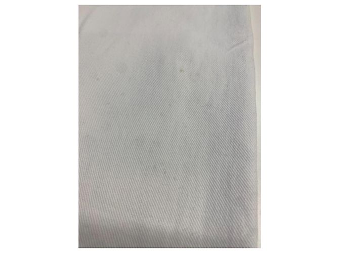 Jeans blancos de cintura alta de algodón Brunello Cucinelli - vista 5