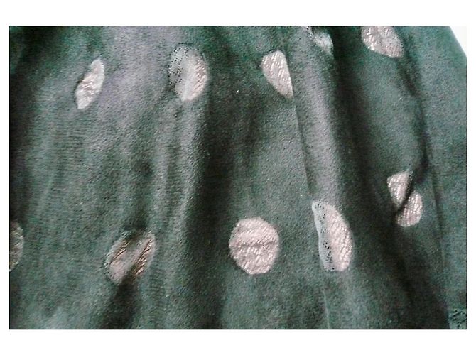Alaïa Nuova gonna a ruota nera T42 con etichetta Nero - vista 2