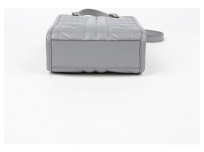 Gucci Bolso de hombro mini Gg Marmont Gris - vista 6