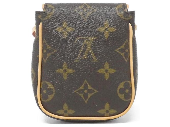 Borsa a Spalla Louis Vuitton Monogram Cancun Pochette M60018 Marrone - vista 2