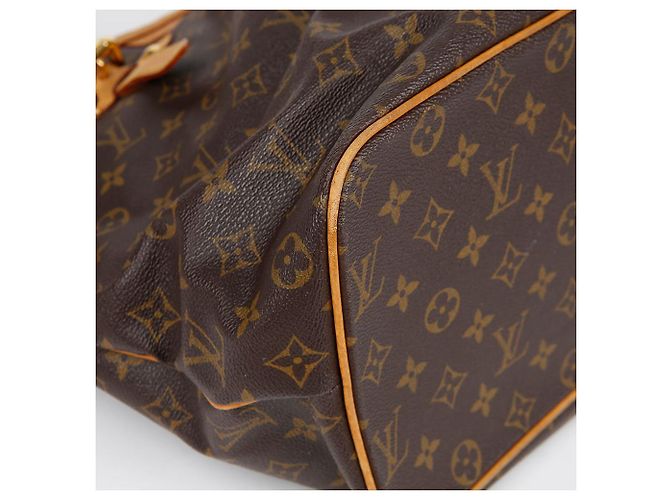 Louis Vuitton Borsa a Spalla Palermo GM Marrone - vista 10