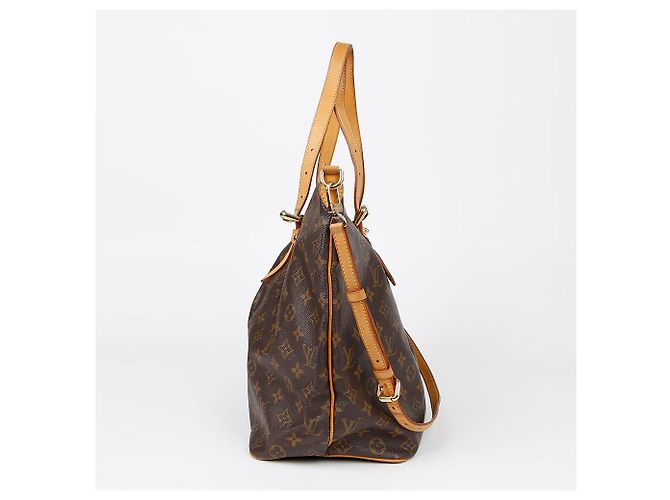 Louis Vuitton Borsa a Spalla Palermo GM Marrone - vista 5