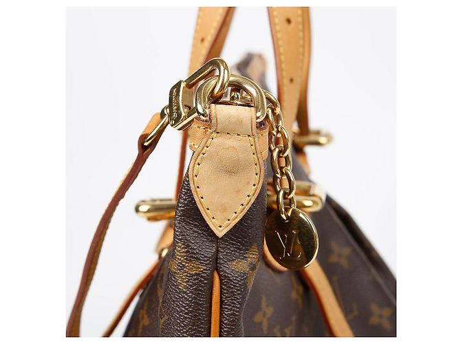 Louis Vuitton Borsa a Spalla Palermo GM Marrone - vista 7