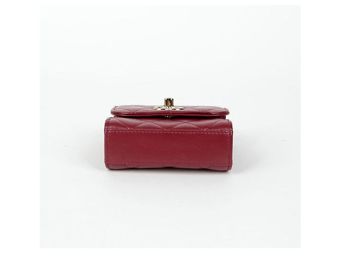 Trendy CC Chanel Borsa a spalla incrociata mini Cc alla moda Rosso - vista 6