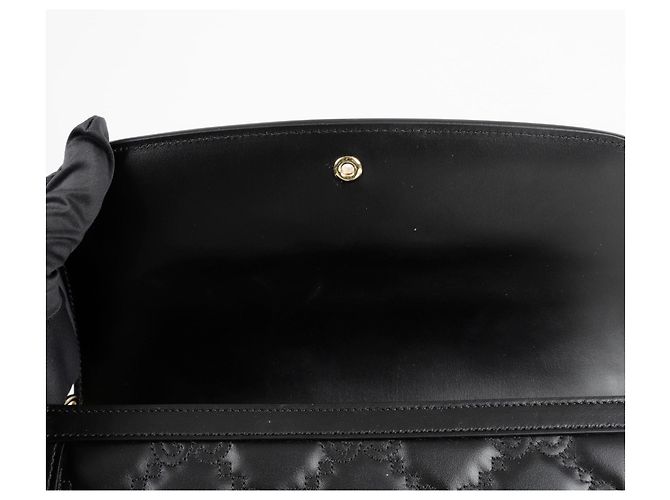 Gucci Kleiner gesteppter Schulter-Crossbody-Bag Schwarz - Ansicht 8