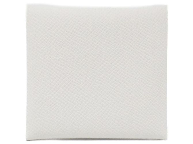 Monedero Bastia Hermès Blanco - vista 2