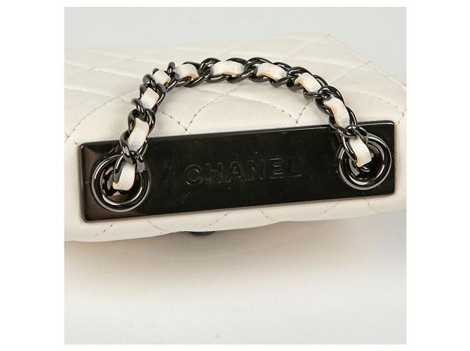 Trendy CC Chanel Trendige Cc Mini Schulter-Crossbody-Tasche Weiß - Ansicht 10