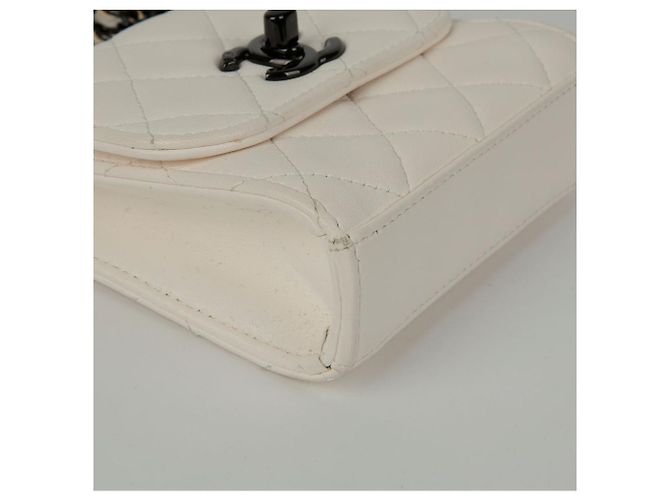 Trendy CC Chanel Trendige Cc Mini Schulter-Crossbody-Tasche Weiß - Ansicht 9