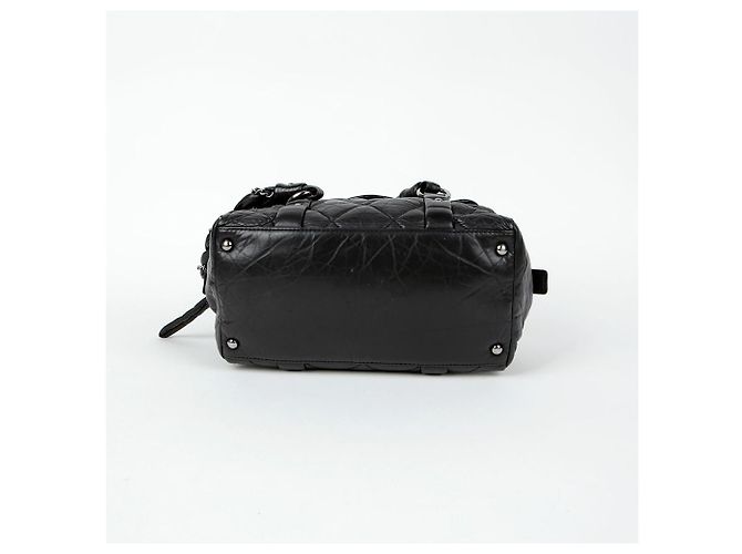 Chanel Borsa Tote Bowling con Catena Nero - vista 5