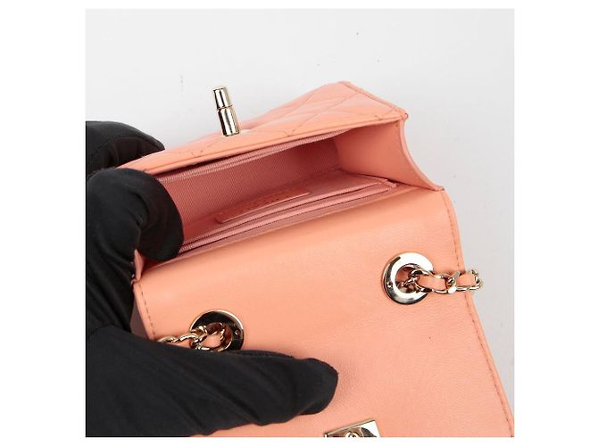 Trendy CC Chanel Trendige Cc Mini Schulter-Crossbody-Tasche Pink - Ansicht 10