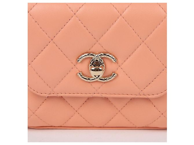 Trendy CC Chanel Trendige Cc Mini Schulter-Crossbody-Tasche Pink - Ansicht 3