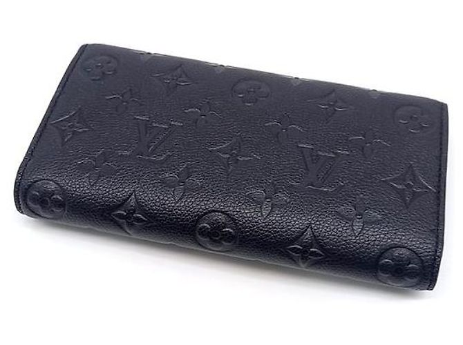Portafoglio Sarah Empreinte Louis Vuitton M82257 Nero - vista 3