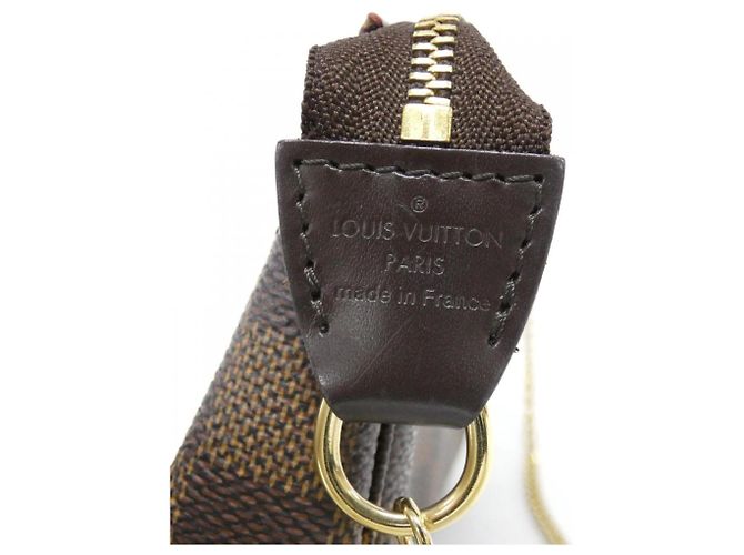 Mini Pochette Accessori Damier Louis Vuitton Damier ebene - vista 3