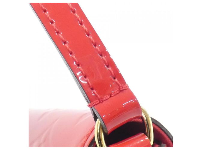 Borsa a Spalla Lucy Vernis Louis Vuitton Rosso Fuschia - vista 8