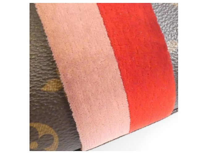 Borsa Louis Vuitton Monogram Georges BB Marrone Rosso - vista 4