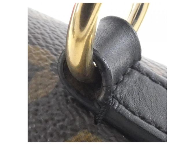 Borsa Louis Vuitton Monogram Georges BB Marrone Rosso - vista 6