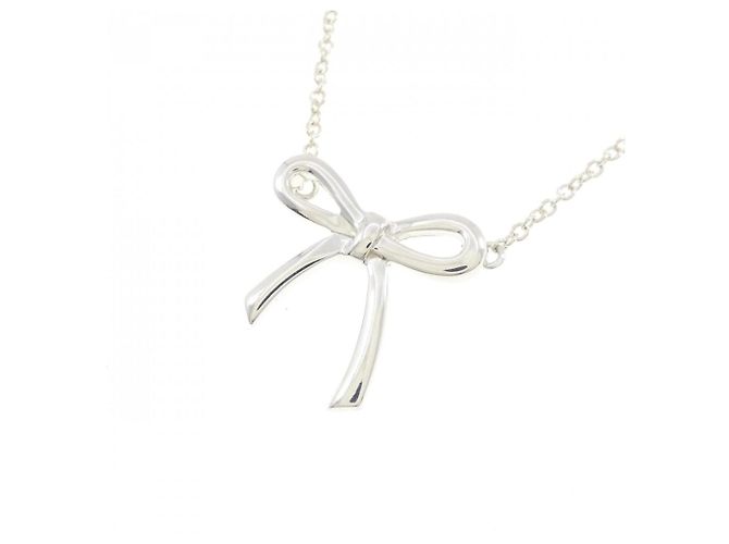 Collana Tiffany & Co Bow in argento - vista 3
