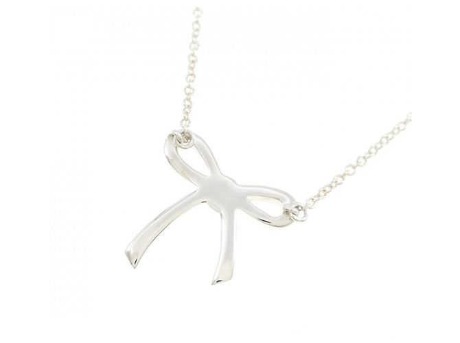 Collana Tiffany & Co Bow in argento - vista 4