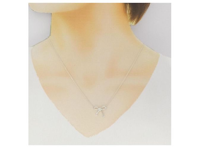 Collana Tiffany & Co Bow in argento - vista 6
