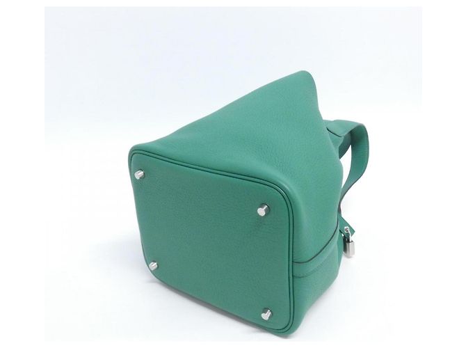 Borsa Picotin Lock MM di Hermès Verde - vista 2