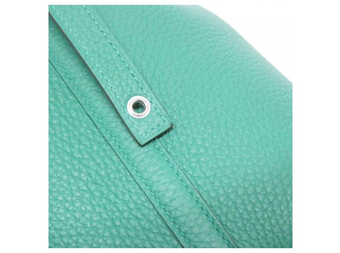 Borsa Picotin Lock MM di Hermès Verde - vista 3