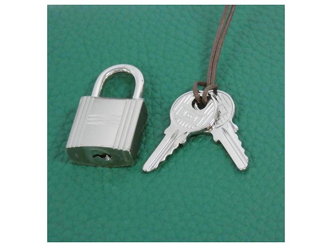 Borsa Picotin Lock MM di Hermès Verde - vista 4