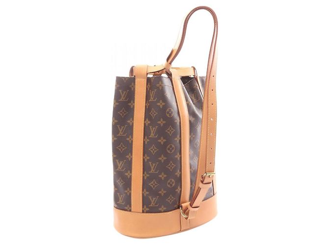 Borsa a Spalla Randonnee PM Louis Vuitton Marrone Monogramma - vista 2
