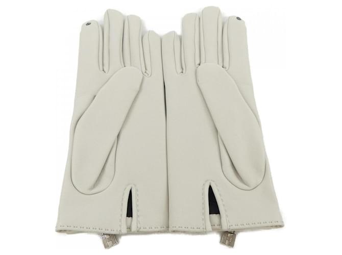 SOYA Touchscreen-Handschuhe von Hermès Beige - Ansicht 2