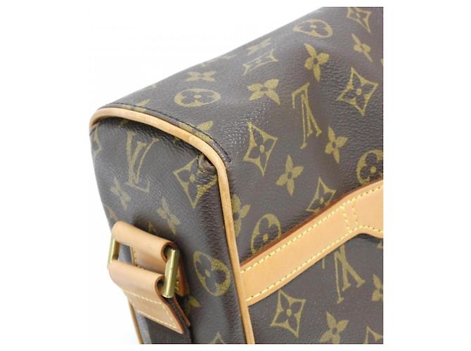 Bolso de Hombro Abess Monogram Louis Vuitton Castaño - vista 4