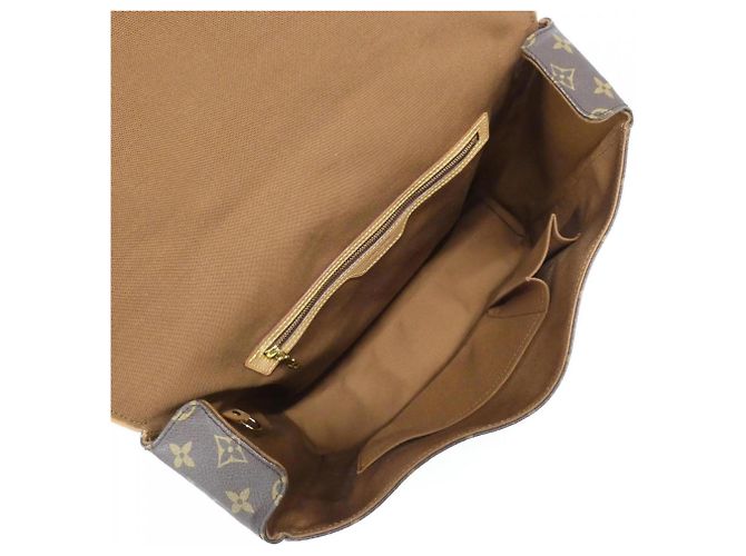 Bolso de Hombro Abess Monogram Louis Vuitton Castaño - vista 9