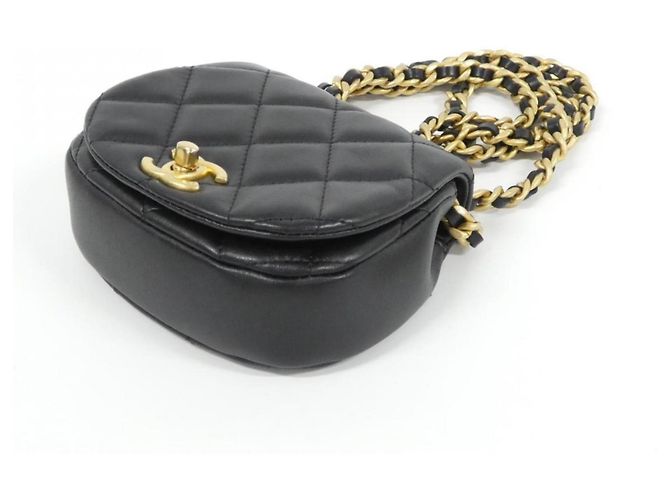 Borsa a spalla a catena Chanel AP2344 Nero - vista 3