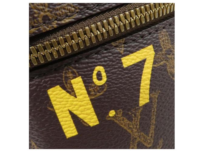 Borsa a mano in scatola verticale Monogram Louis Vuitton Marrone - vista 4
